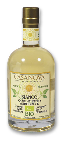 Bio Balsamikový ocet bílý , Modena, Výrobce Acetaia Casanova 500ml