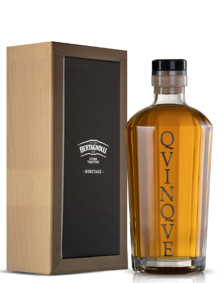 Grappa Riserva QVINQVE 5y, Distilleria Bertagnolli, Trentino, Itálie 0,7l, 42% Vol