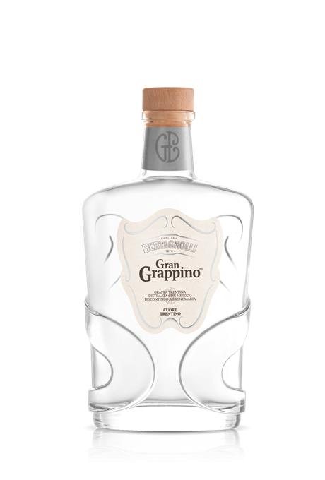 Gran Grappino® bianco ,Trentino, Distilleria Bertagnolli 0,7l, 42% vol.