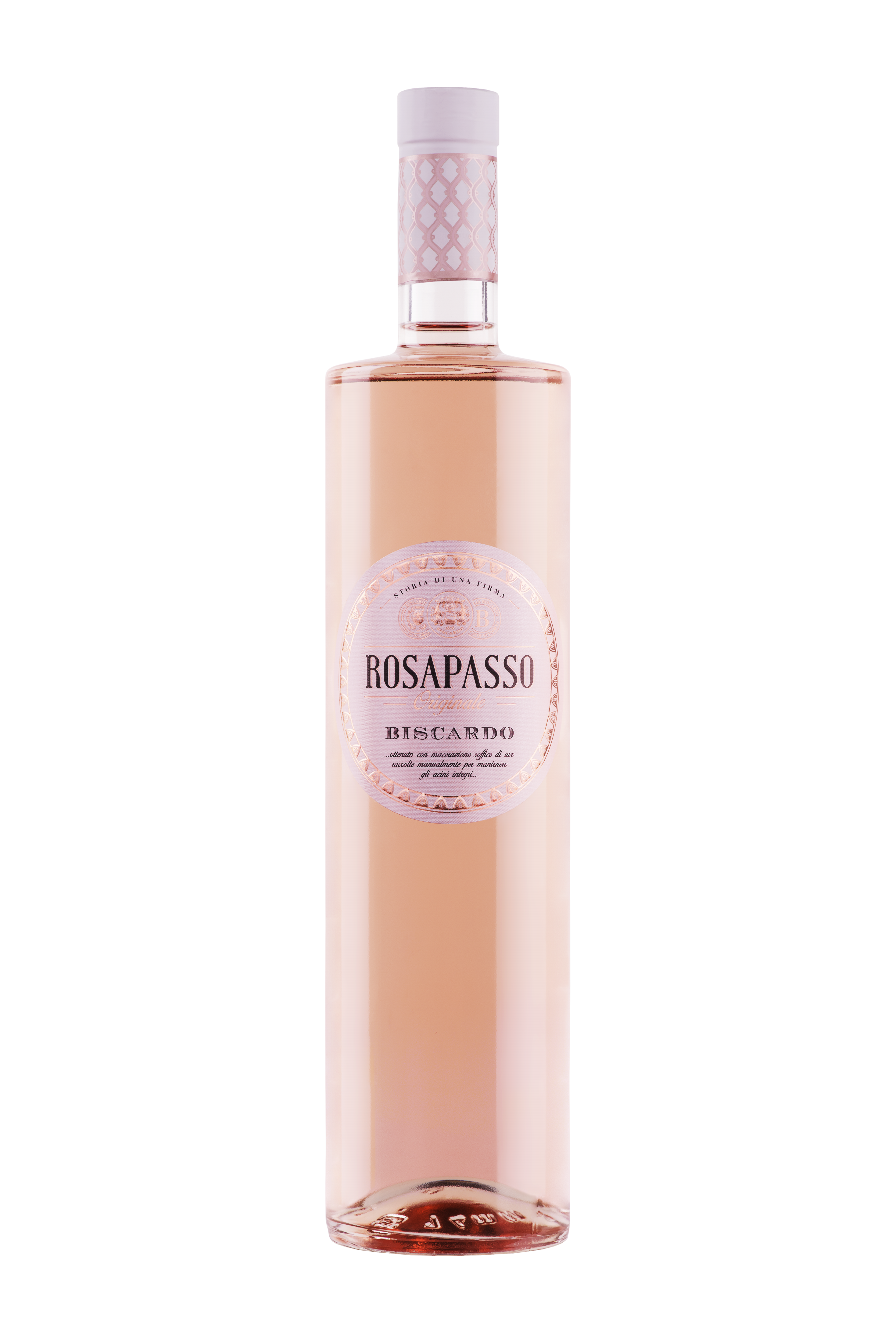 Růžové ROSAPASSO Pinot Nero, Veneto, IGT, Vinařství Biscardo, Veneto, 12,5%vol. 0,75L