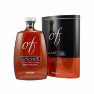 Dorange" Of ", Distilleria Bonollo 0,7L 40% Vol. (sicilský pomeranč), dárková plechovka