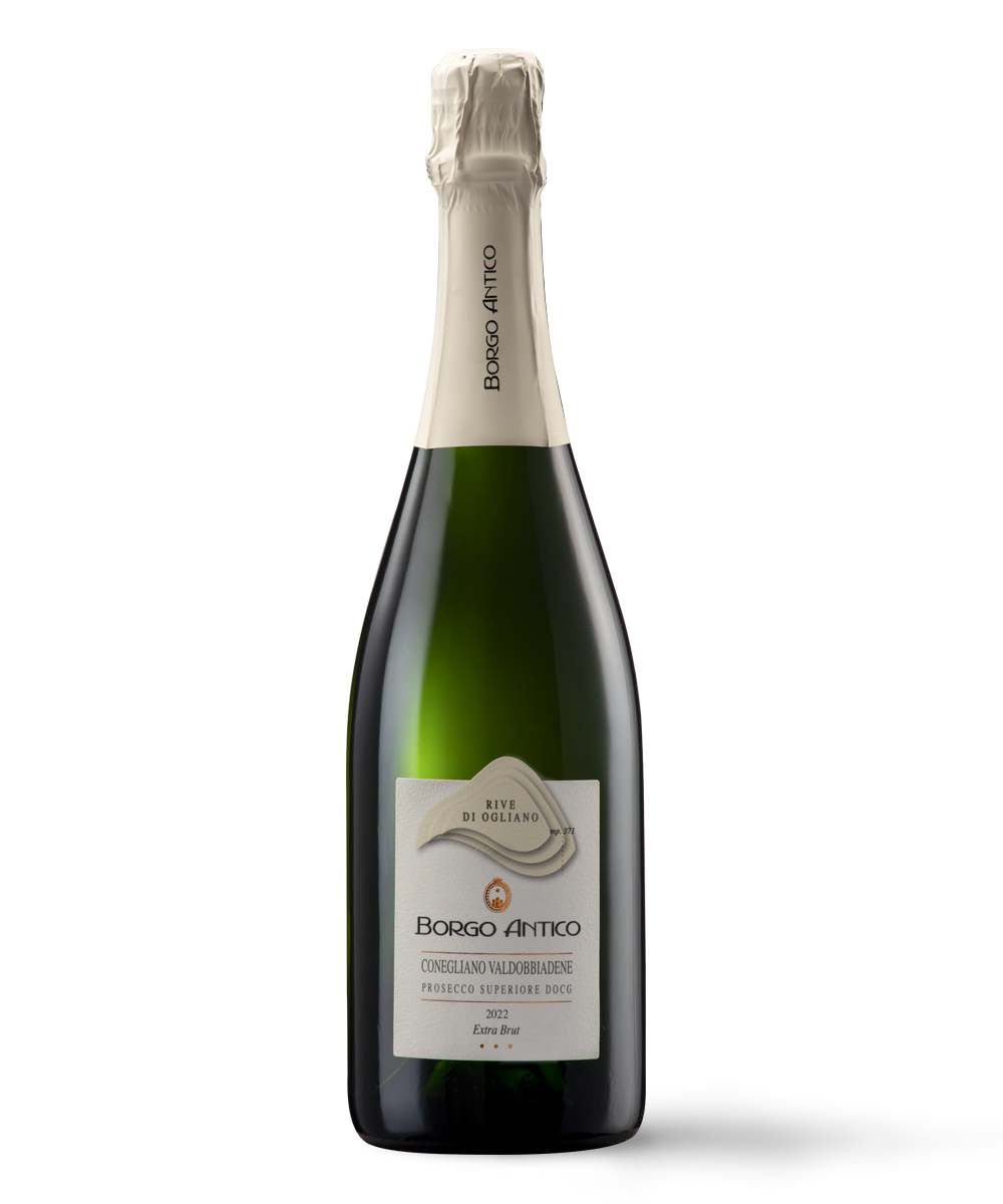 Prosecco Superiore Conegliano Valdobbiadene, Rive di Ogliano, extra brut DOCG 0,75L 11,5%