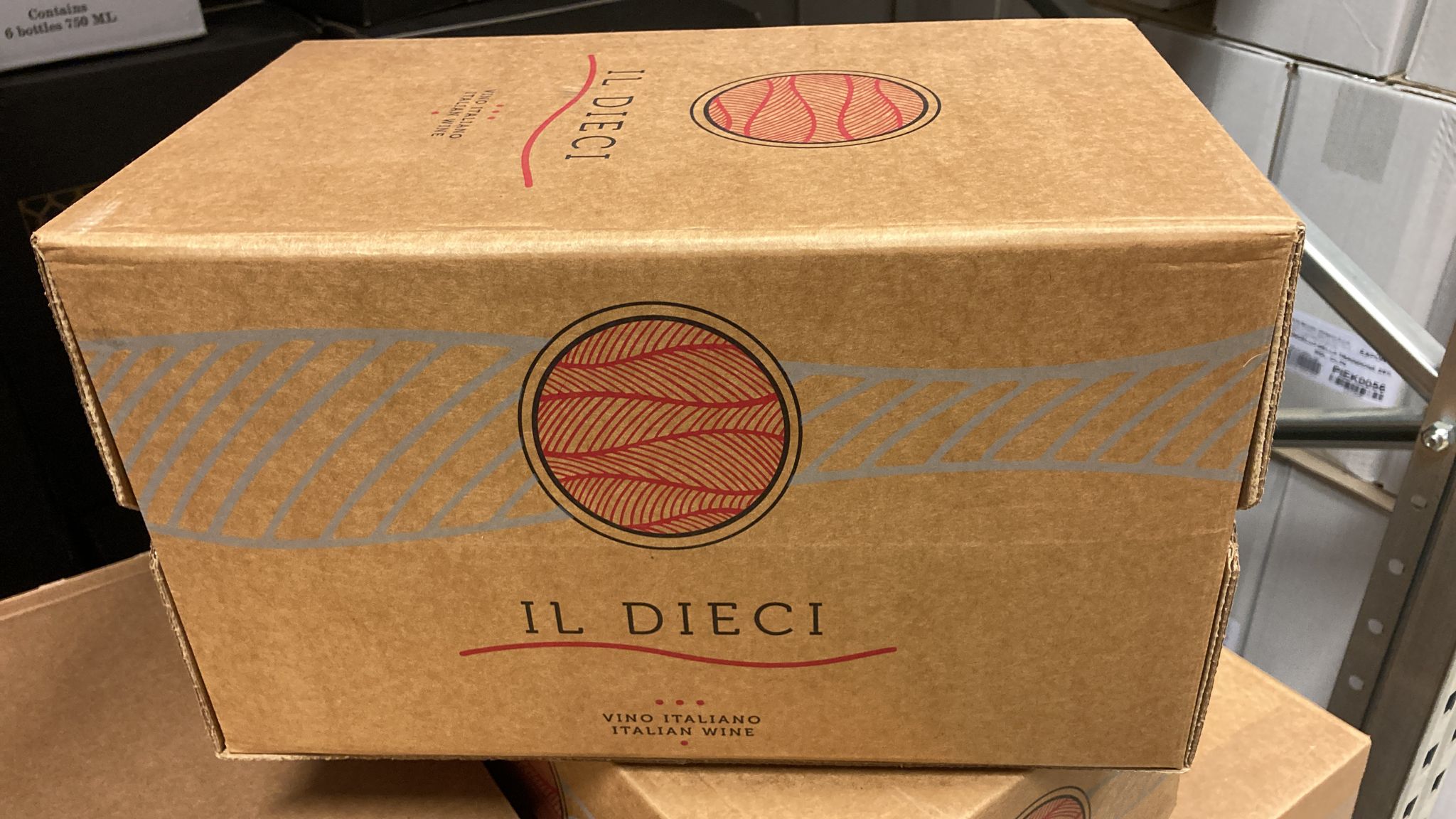 Červené víno, bag in box, Il DIECI, Veneto, Cantine Vitevis, 10litrů, 11,5%