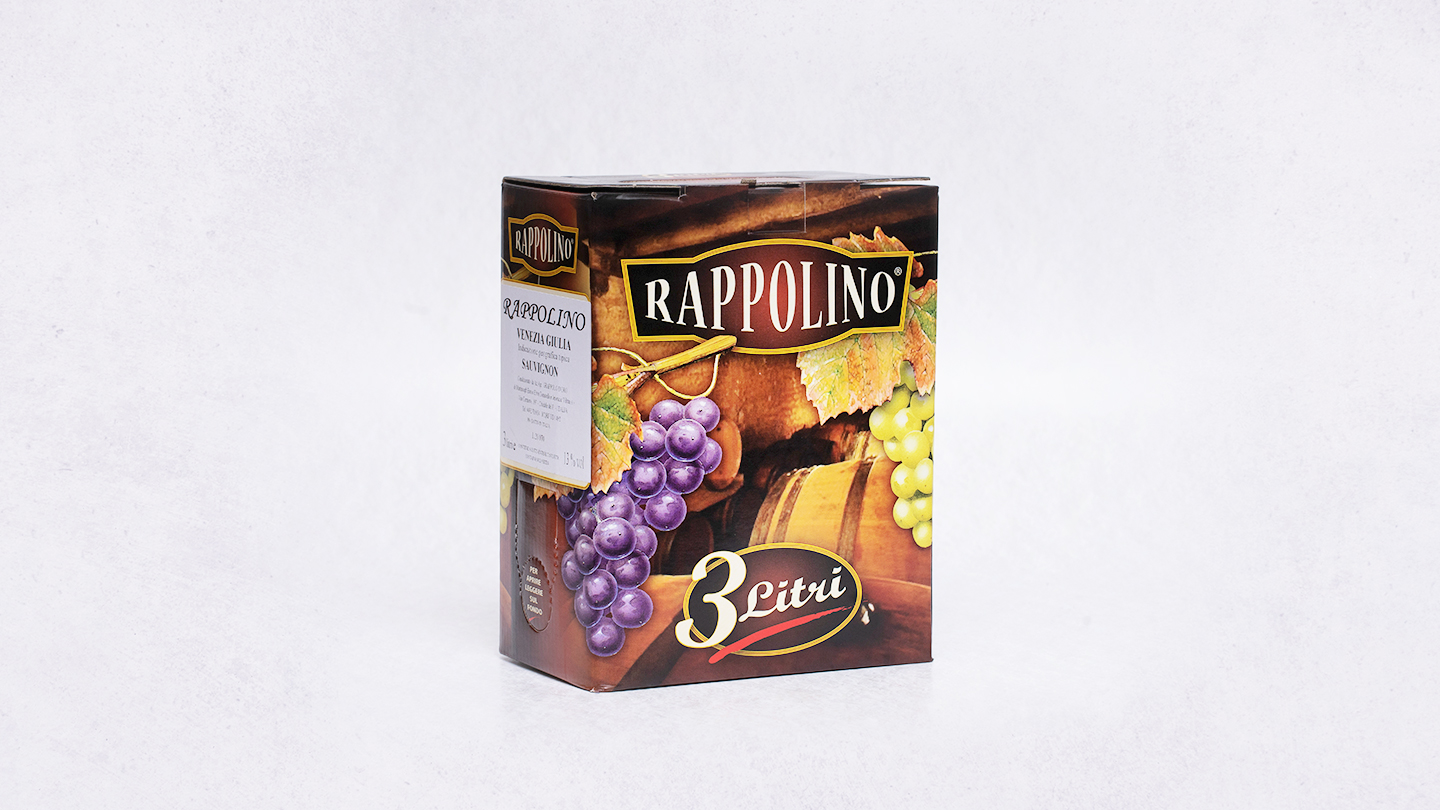 Bílé víno, bag in box, Sauvignon , IGT, Venezia Giulia, Friuli, Grappolo d´Oro 3,0L 13%