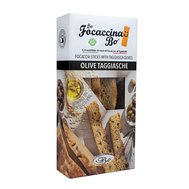 Italské Focaccia  Olive, Piemonte,  výrobce Panificio Grissinifio Bo  100gr