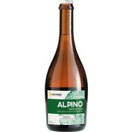 ALPINO, medium SIDRO, jablečný cider, TRENTINO,  Melchiori , MADE IN ITALY 0,5L, 5% vol.