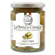 Zelené olivy velké s peckou, Itálie, 280g (170g)